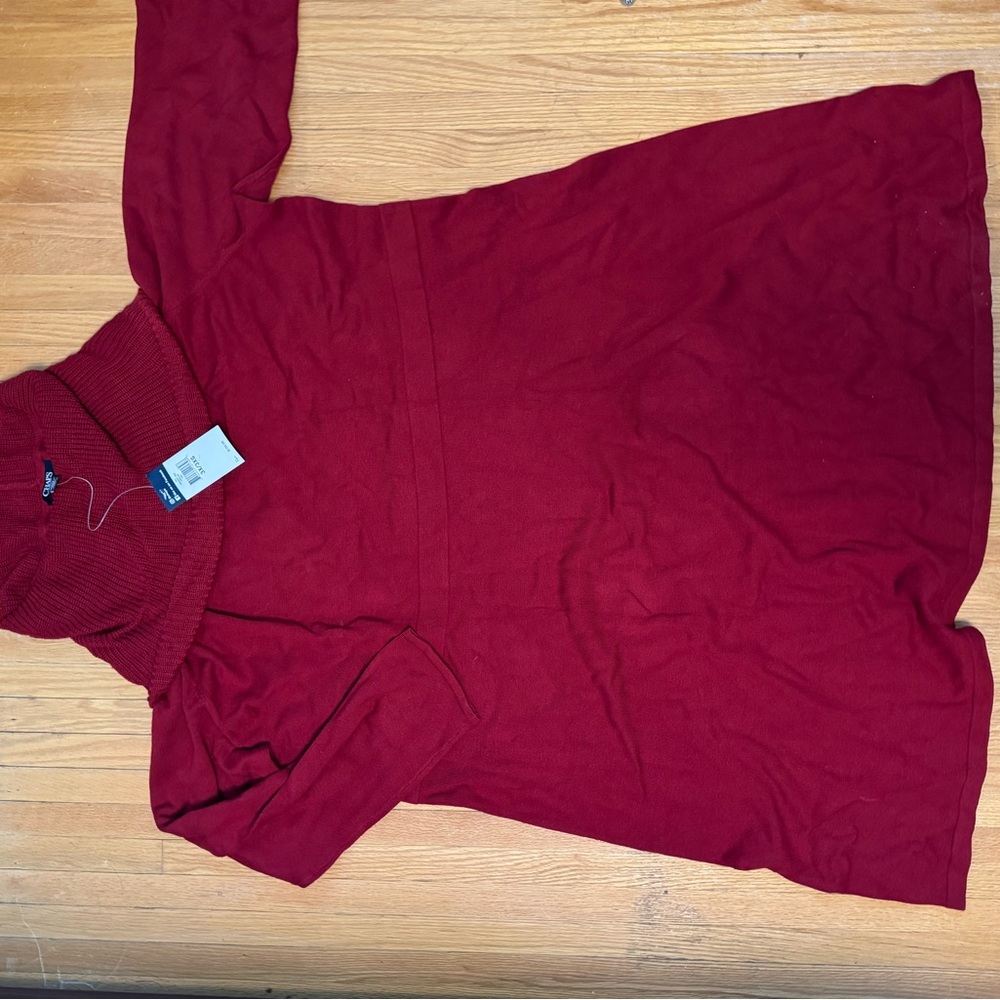 Chaps Rich Red Knit Sweater